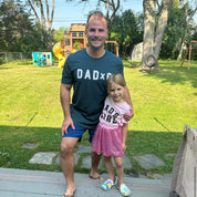 DAD x (Child Number) - Unisex Tee Little Mama Shirt Shop