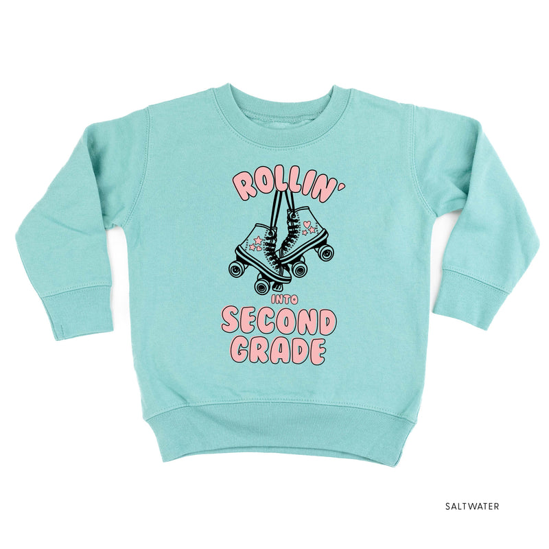 Rollerskates - Rollin' into Second Grade - Child Sweater