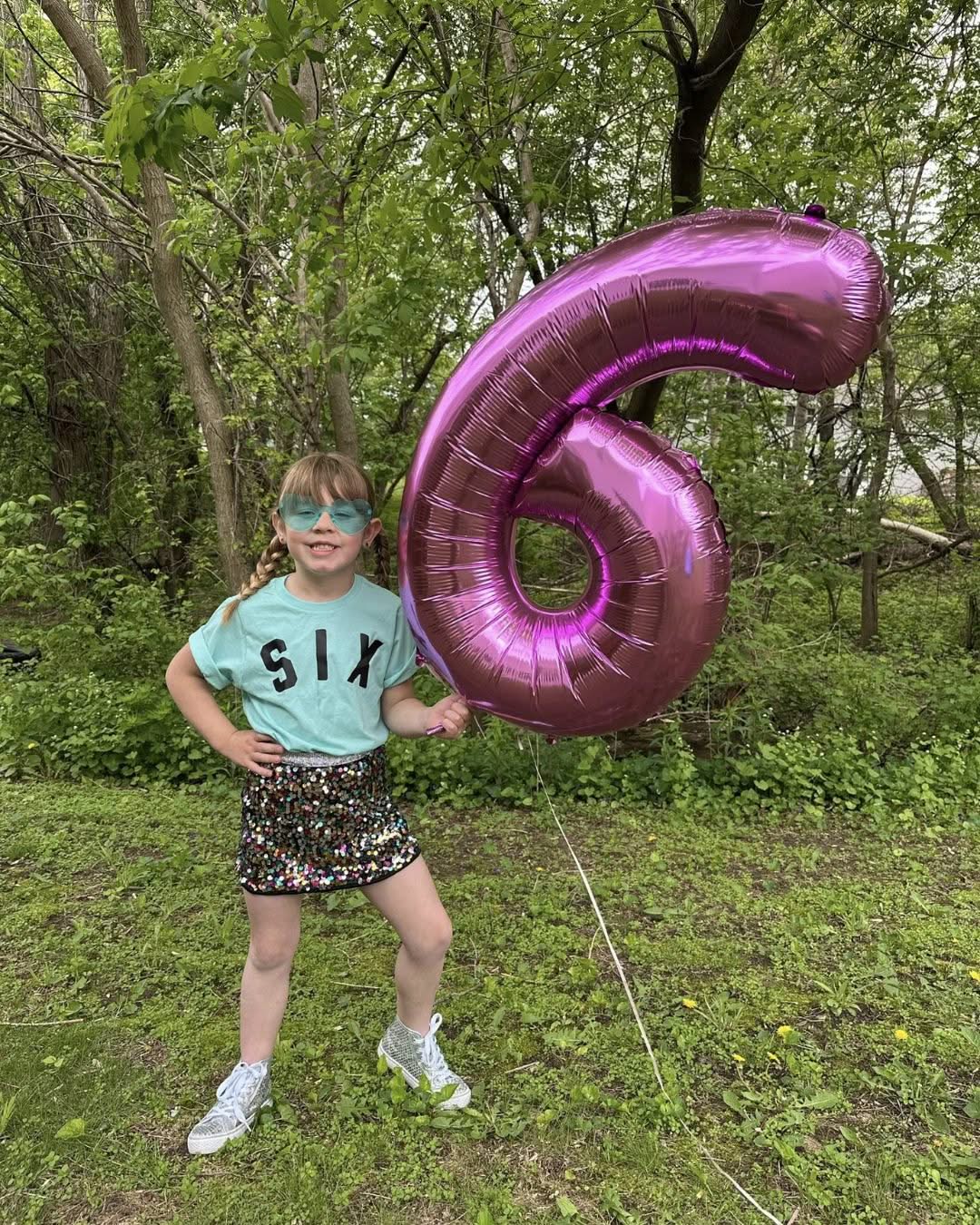 Birthday Number - Block Font - Child Tee Little Mama Shirt Shop