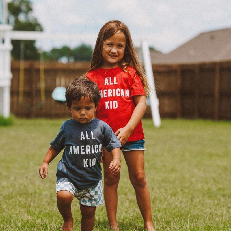 ALL AMERICAN KID - Short Sleeve STAR Child Shirt