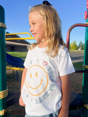 Back to School Child Tee | Chalk Graphic Design Little Mama Shirt Shop LLC