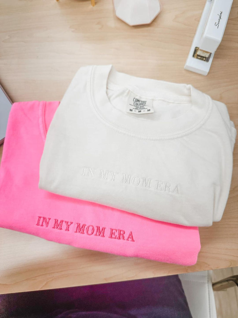 ✨ IN MY MOM ERA™ ✨ - (TTPD Version) - Embroidered Tee