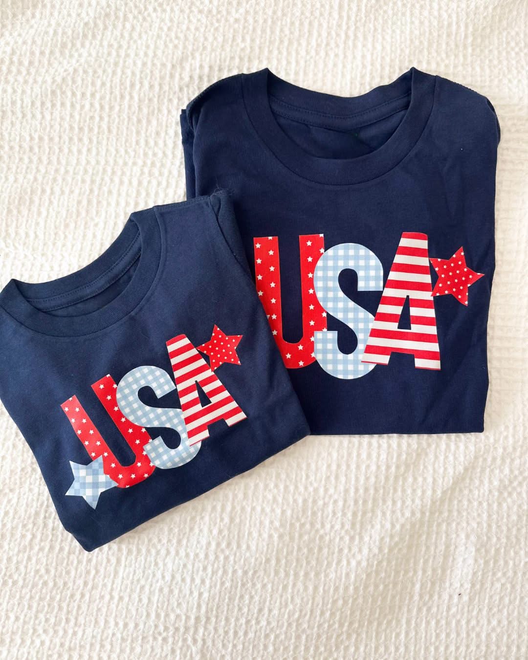 USA Patchwork - Child Tee Little Mama Shirt Shop LLC