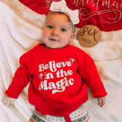 Believe In The Magic - Child Sweater Little Mama Shirt Shop