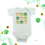 3x3 - St. Patrick's Day Smilies - Infant Bodysuit/Tee Little Mama Shirt Shop