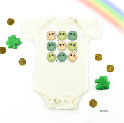 3x3 - St. Patrick's Day Smilies - Infant Bodysuit/Tee Little Mama Shirt Shop