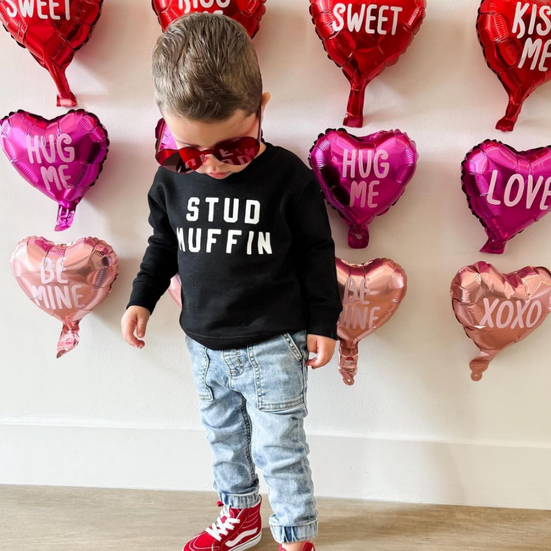 Stud Muffin - Child Sweater Little Mama Shirt Shop