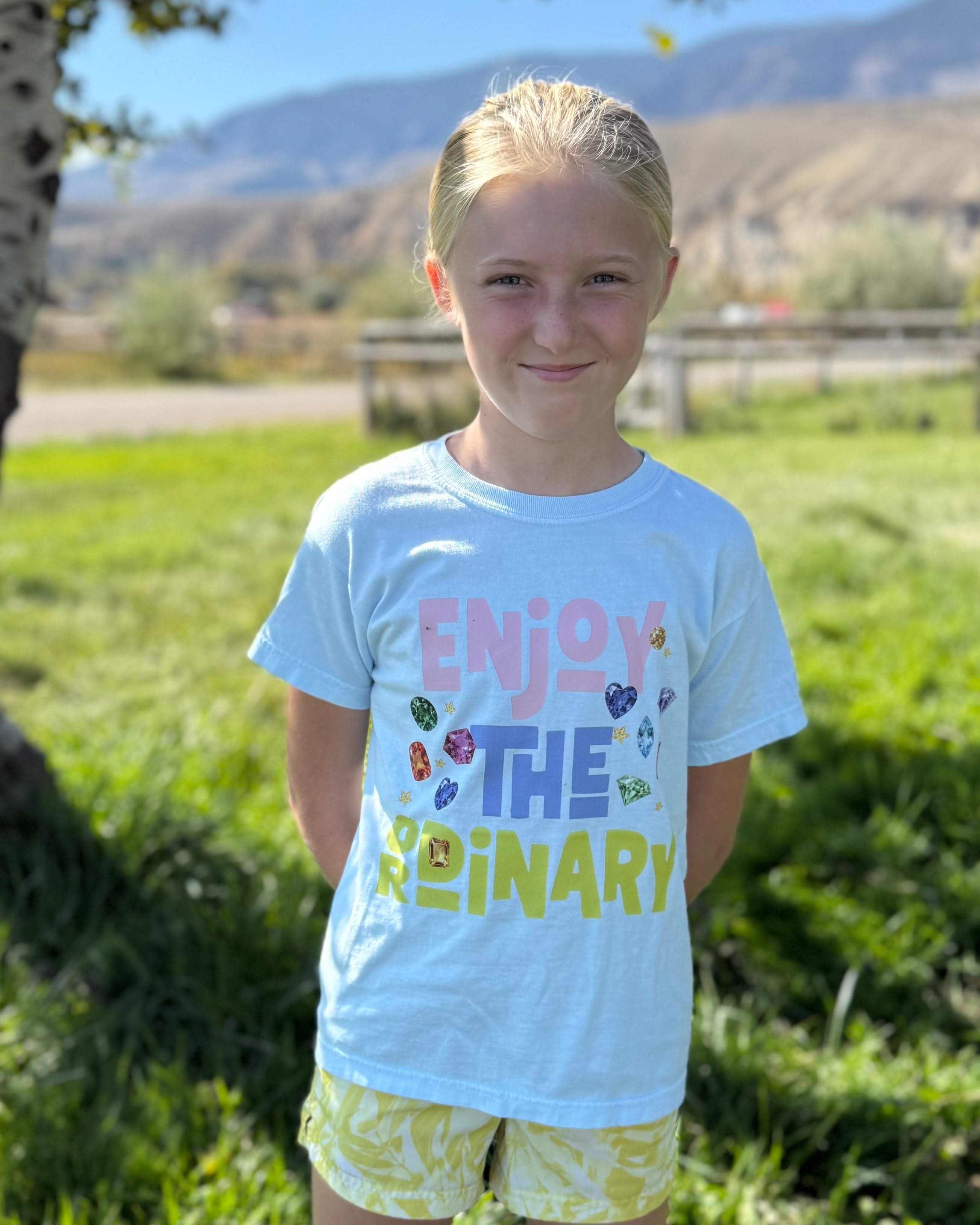 Enjoy the Ordinary | Youth Comfort Colors Tee Little Mama Shirt Shop LLC