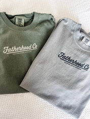 Fatherhood Co. Raising Good Humans - Comfort Colors Tee | Little Mama Shirt Shop Little Mama Shirt Shop