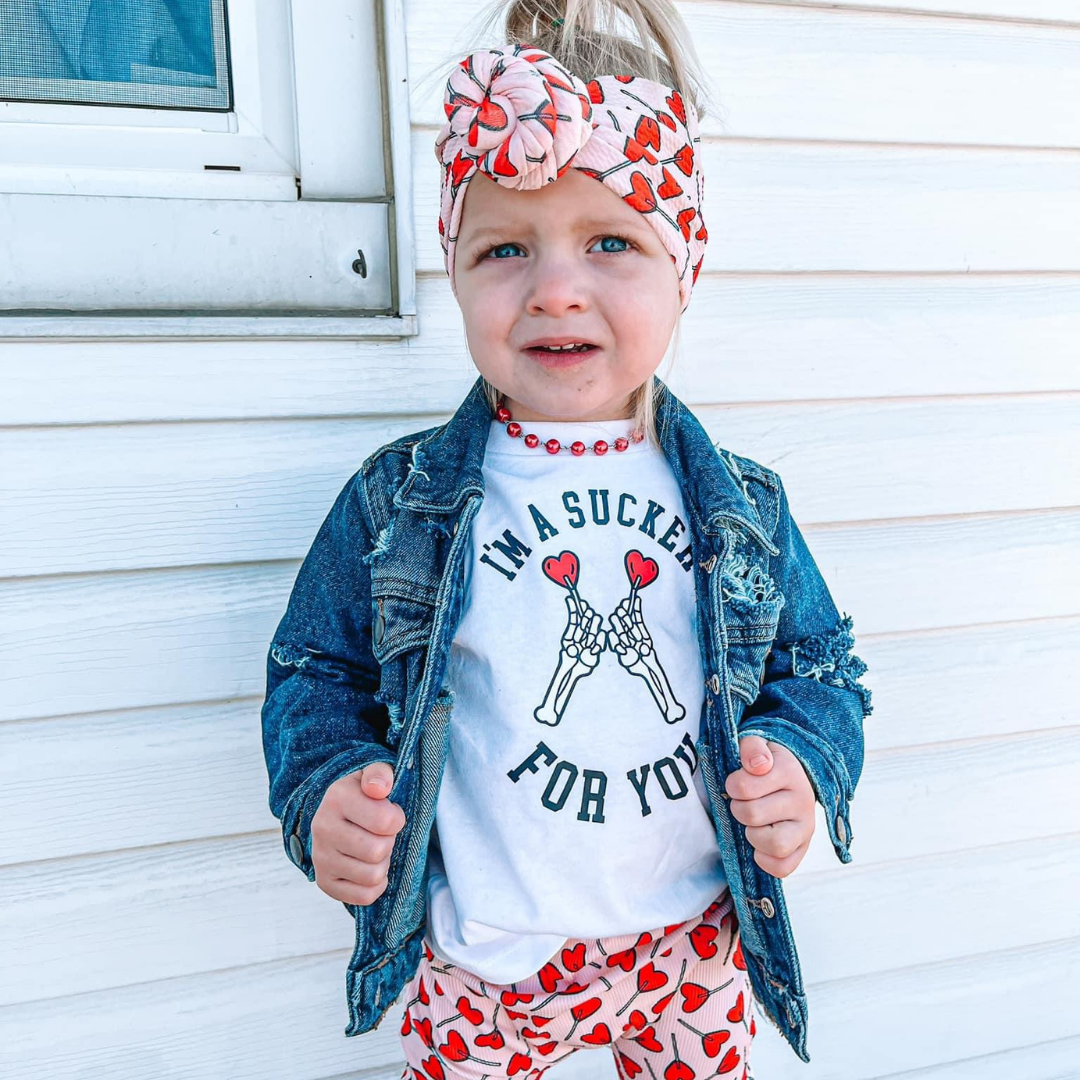 I'm A Sucker For You - Child Long Sleeve Tee