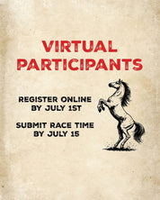 THE WILD WEST 5K - ADULT 2026 REGISTRATION + SHIRT Little Mama Shirt Shop LLC