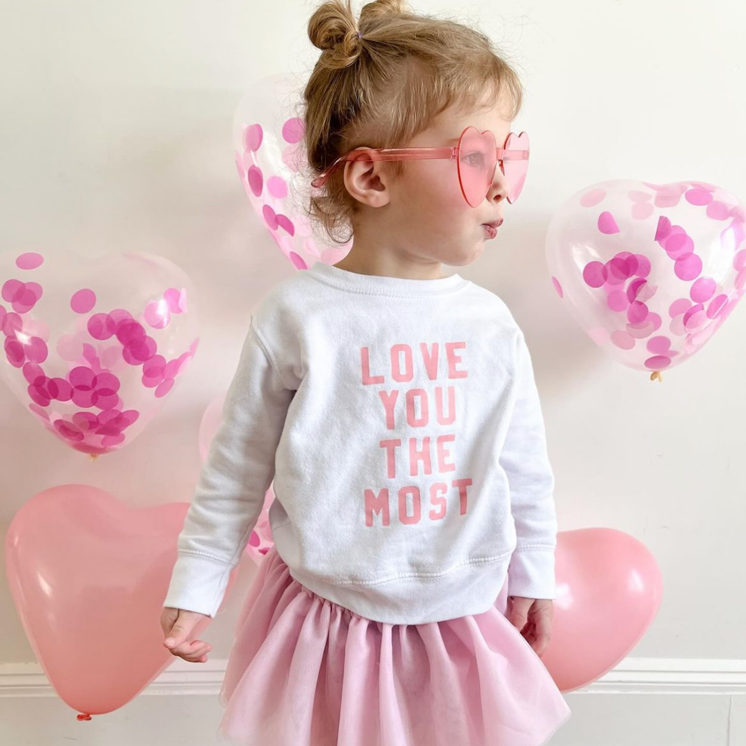 Love You The Most - Child Sweater Little Mama Shirt Shop