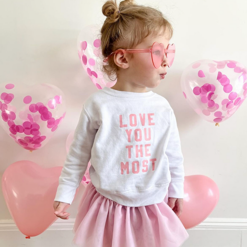 Love You The Most - Child Sweater