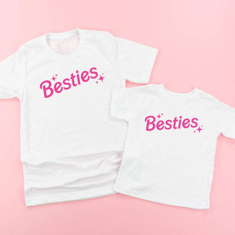 Besties (Barbie Party) - Set of 2 Tees