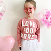 Love You More - Child Sweater Little Mama Shirt Shop