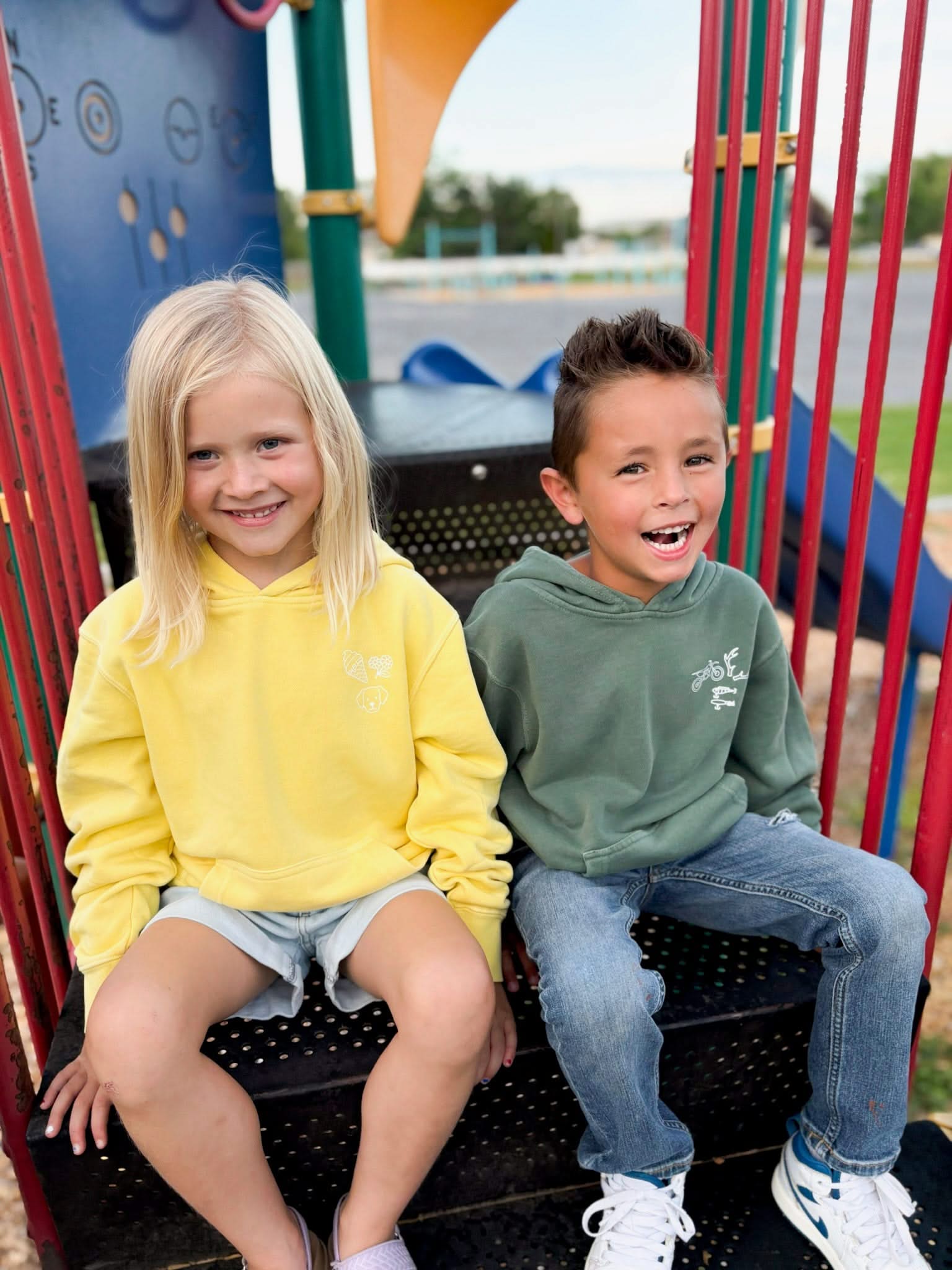 Personalized Symbol Youth Pigment Hoodie | Create Your Own Hoodie | Personali-tee Little Mama Shirt Shop LLC
