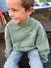 Personalized Symbol Youth Pigment Hoodie | Create Your Own Hoodie | Personali-tee Little Mama Shirt Shop LLC