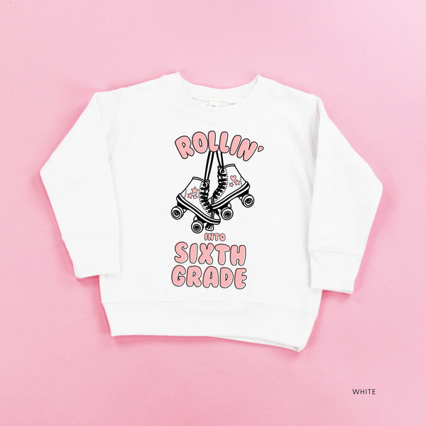 Rollerskates - Rollin' into Sixth Grade - Child Sweater