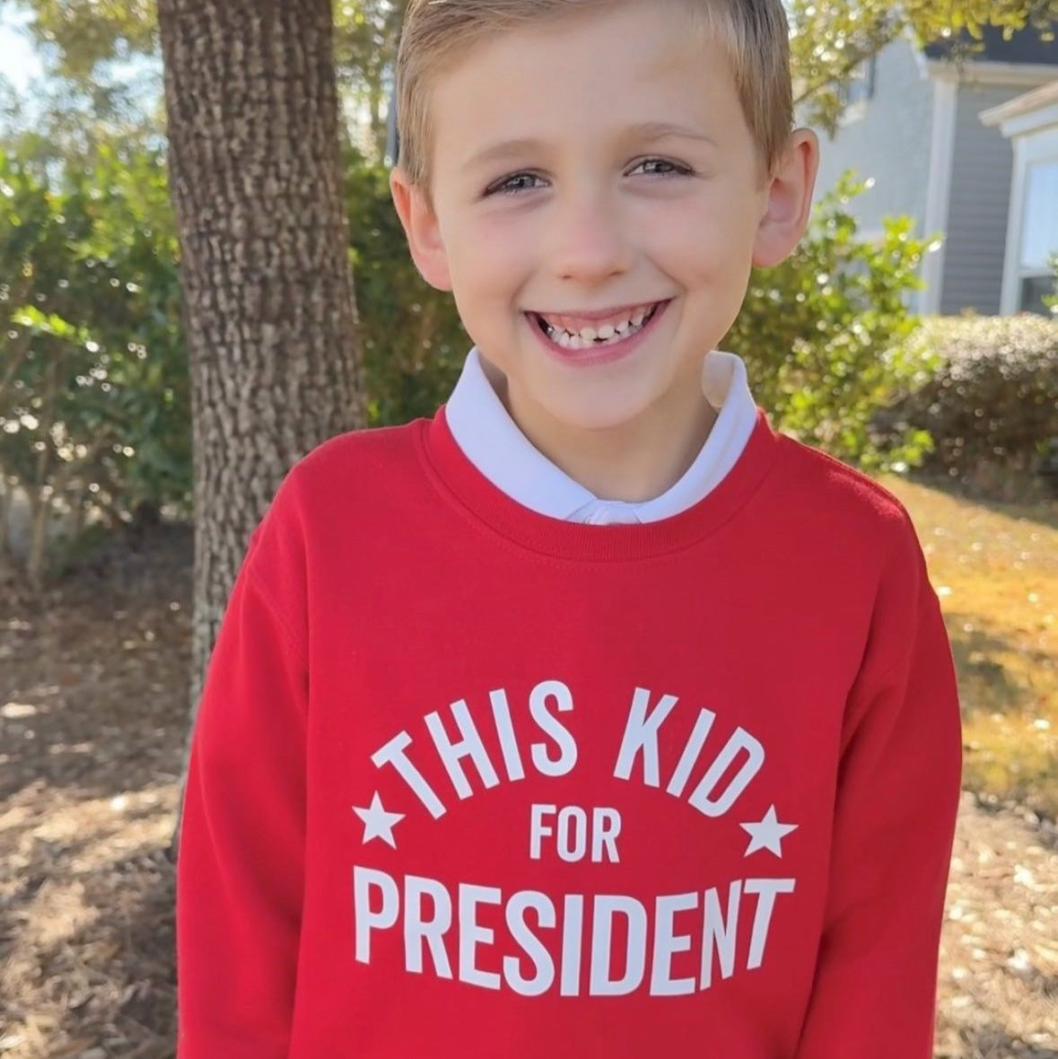 This Kid For President - Child Sweater Little Mama Shirt Shop