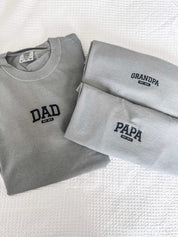 Personalized Dad Shirt – Custom Name & Established Year Comfort Colors Tee | Little Mama Shirt Shop Little Mama Shirt Shop