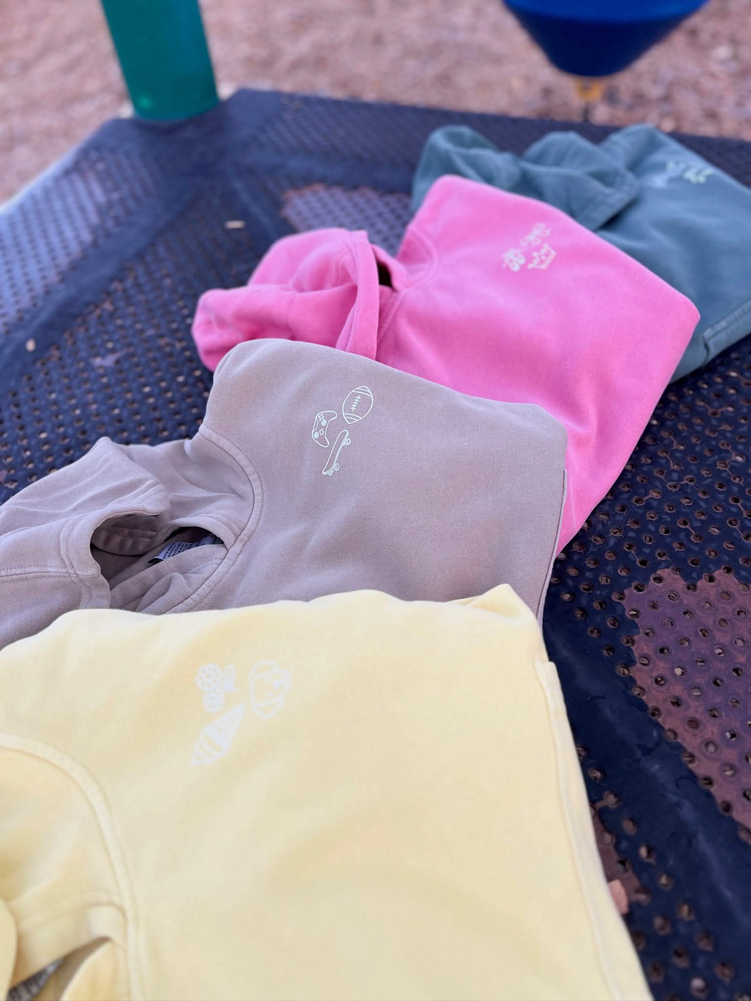 Personalized Symbol Youth Pigment Hoodie | Create Your Own Hoodie | Personali-tee Little Mama Shirt Shop LLC