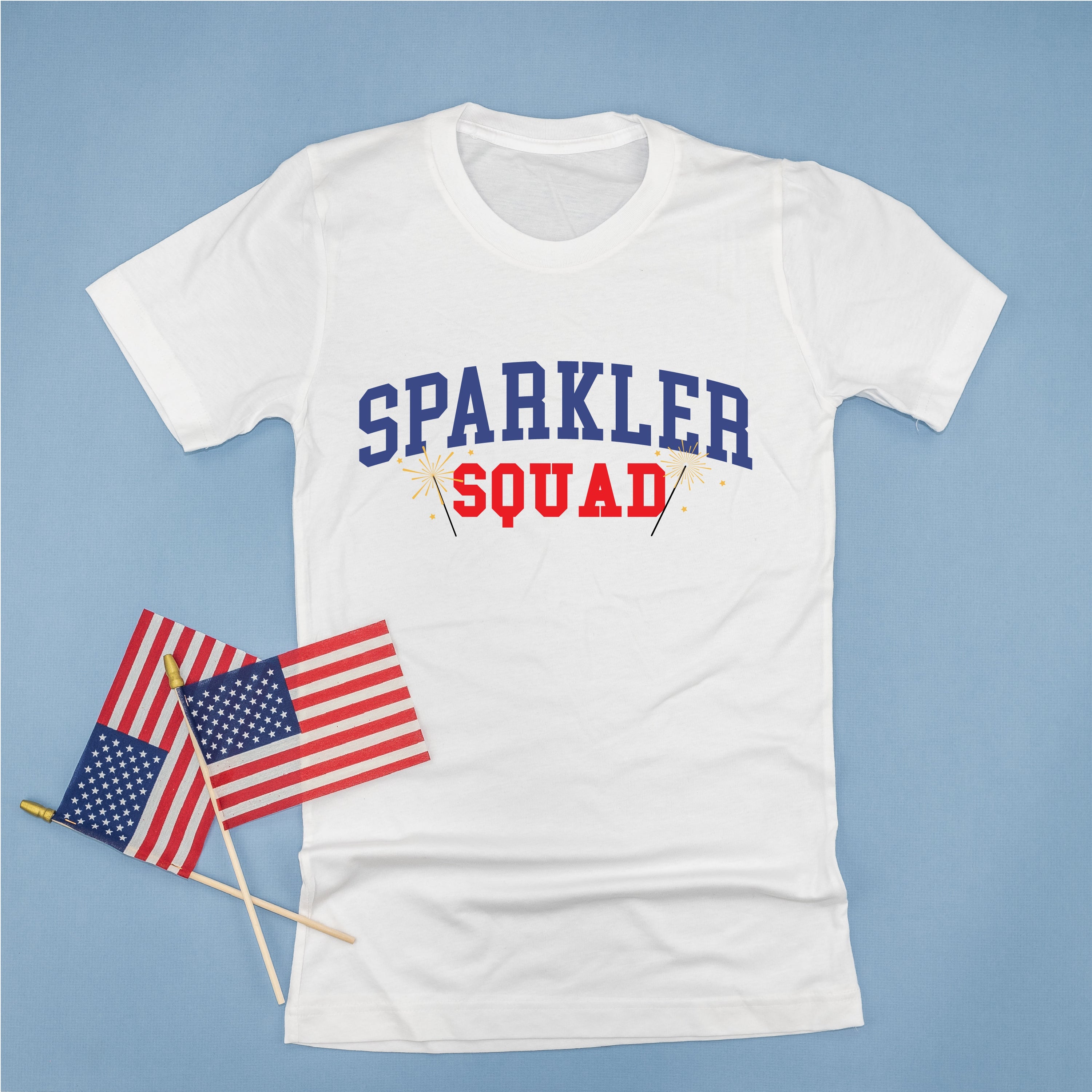 Sparkler Squad - Unisex Tee Little Mama Shirt Shop