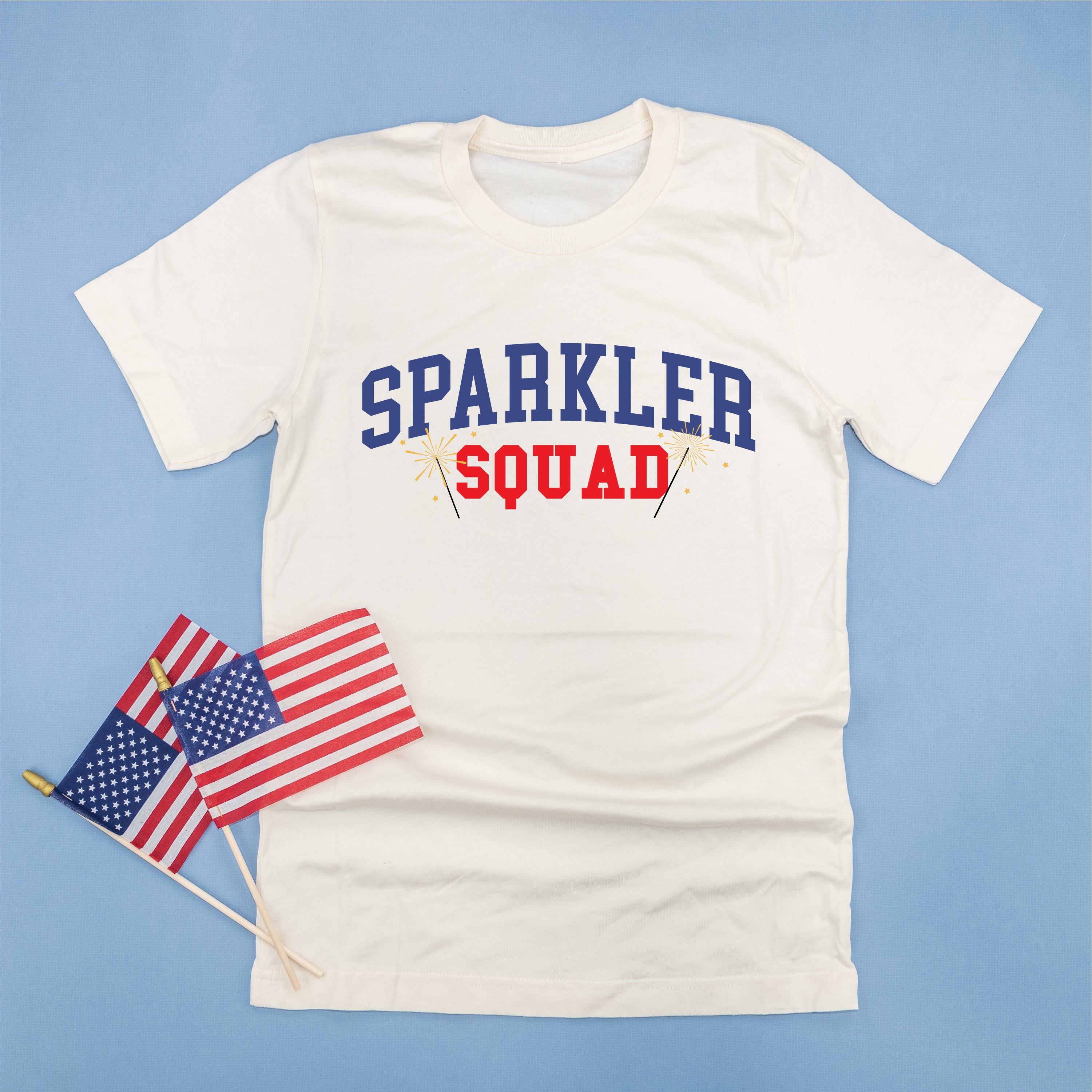 Sparkler Squad - Unisex Tee Little Mama Shirt Shop