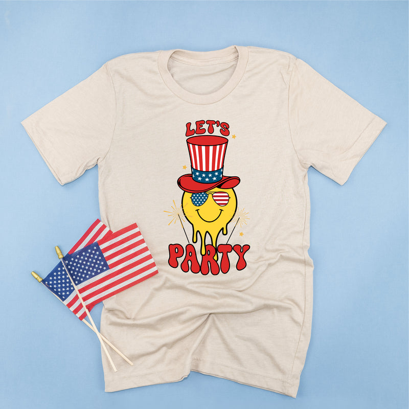 Let's Party - Smiley - Unisex Tee
