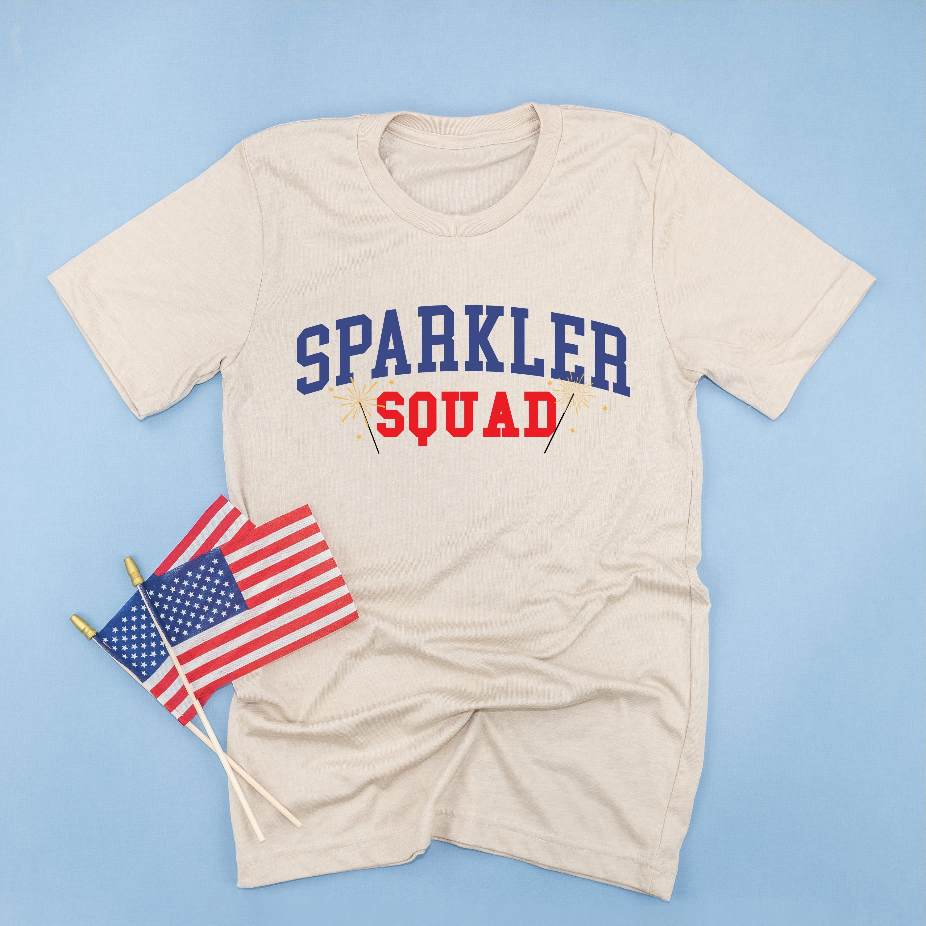 Sparkler Squad - Unisex Tee Little Mama Shirt Shop