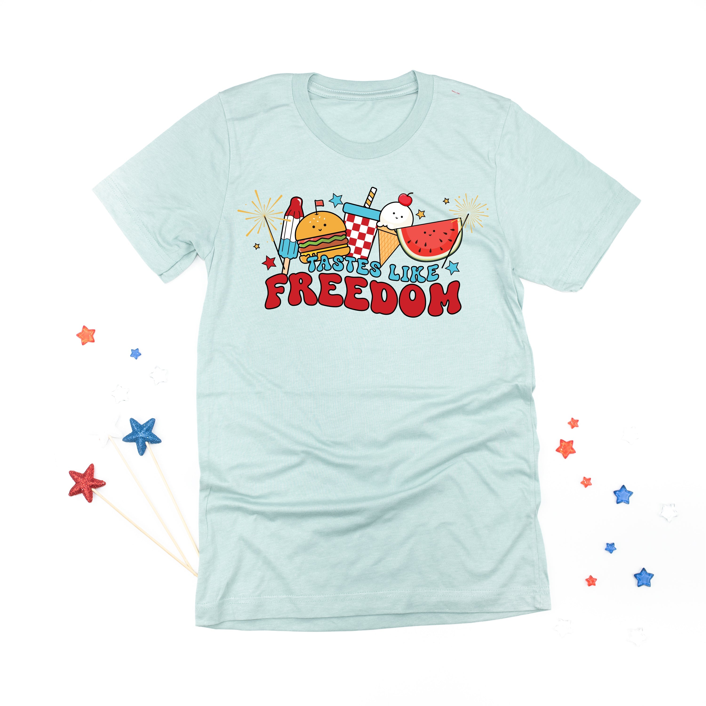 Tastes Like Freedom - Unisex Tee Little Mama Shirt Shop