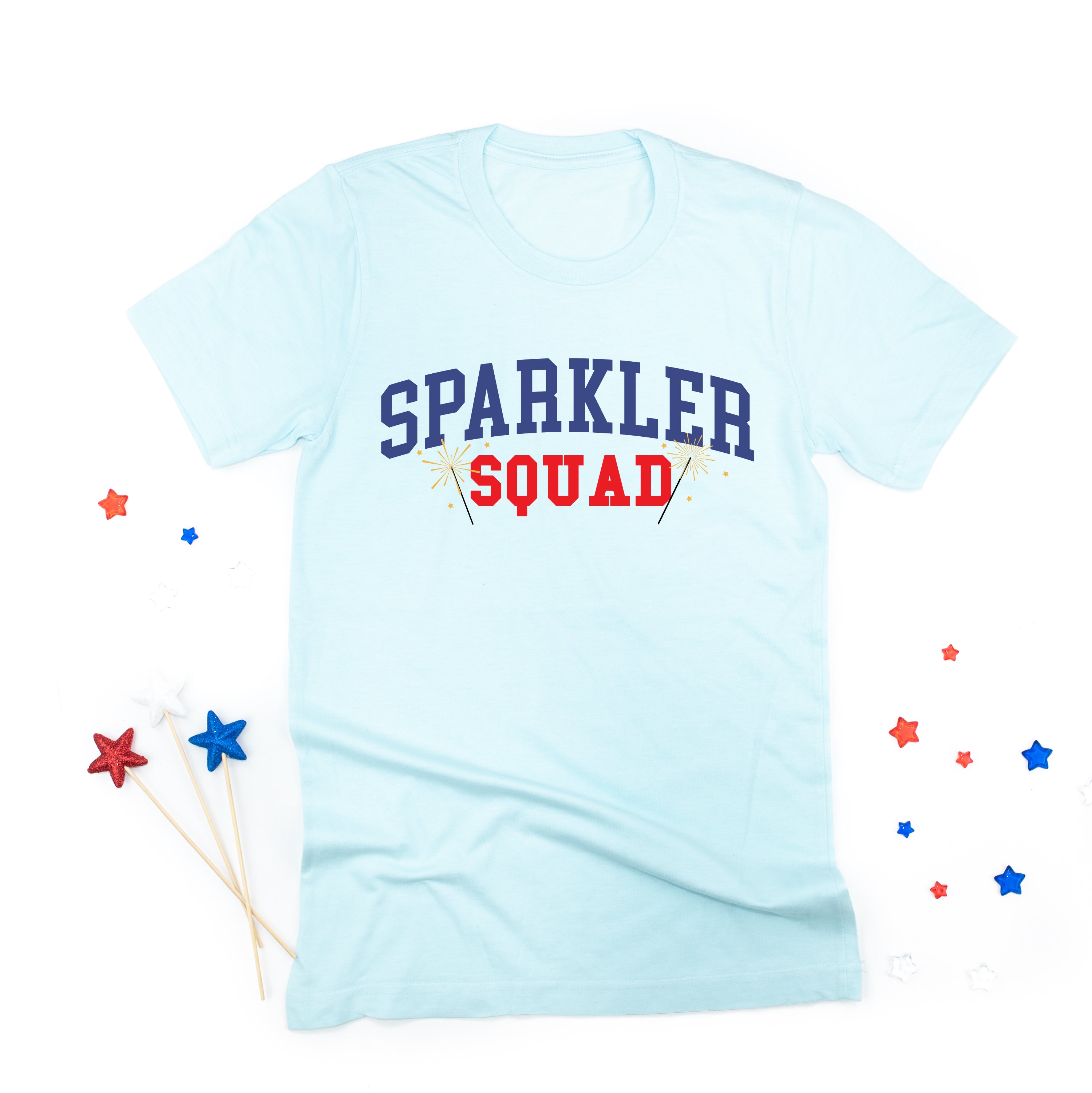Sparkler Squad - Unisex Tee Little Mama Shirt Shop