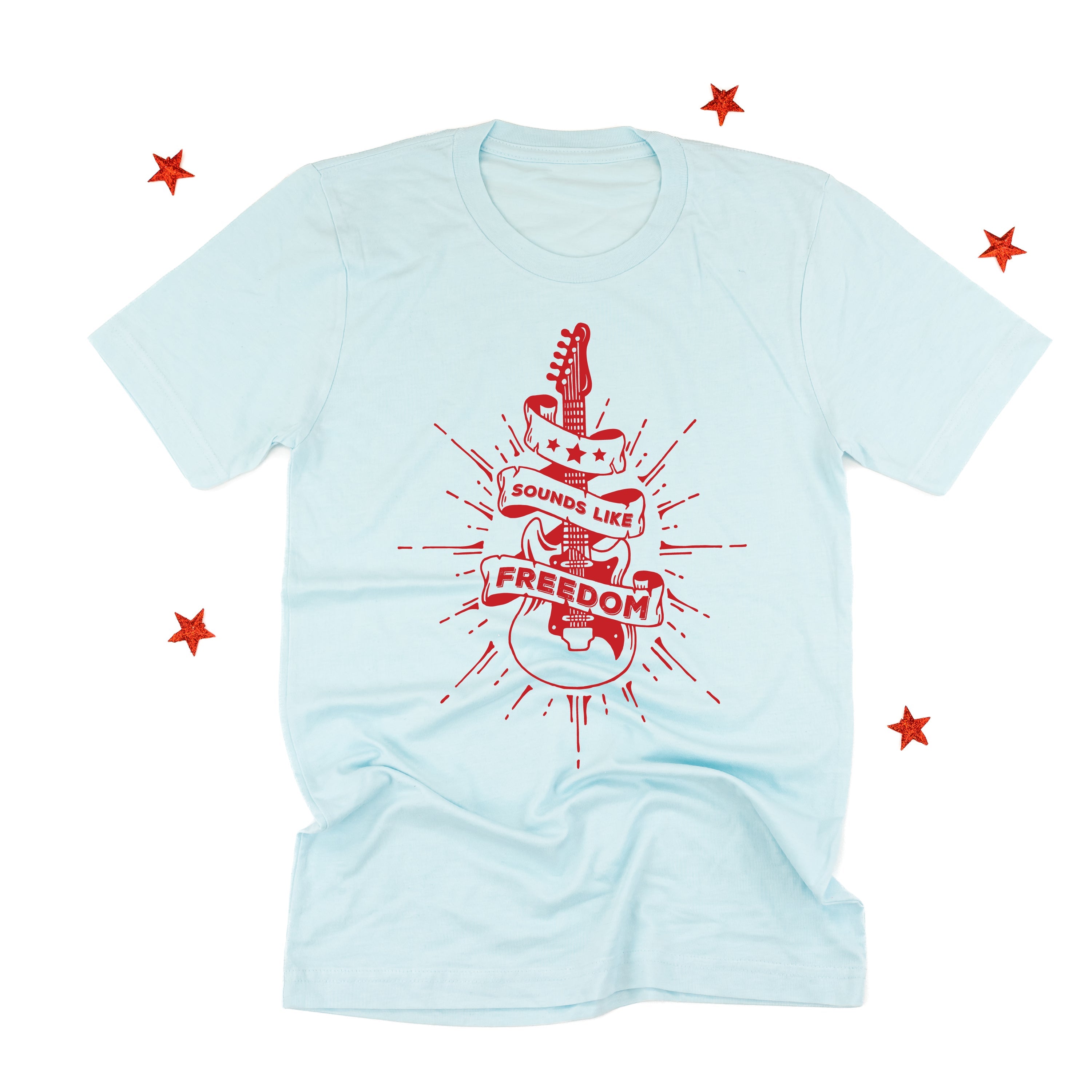 Sounds Like Freedom - Unisex Tee Little Mama Shirt Shop