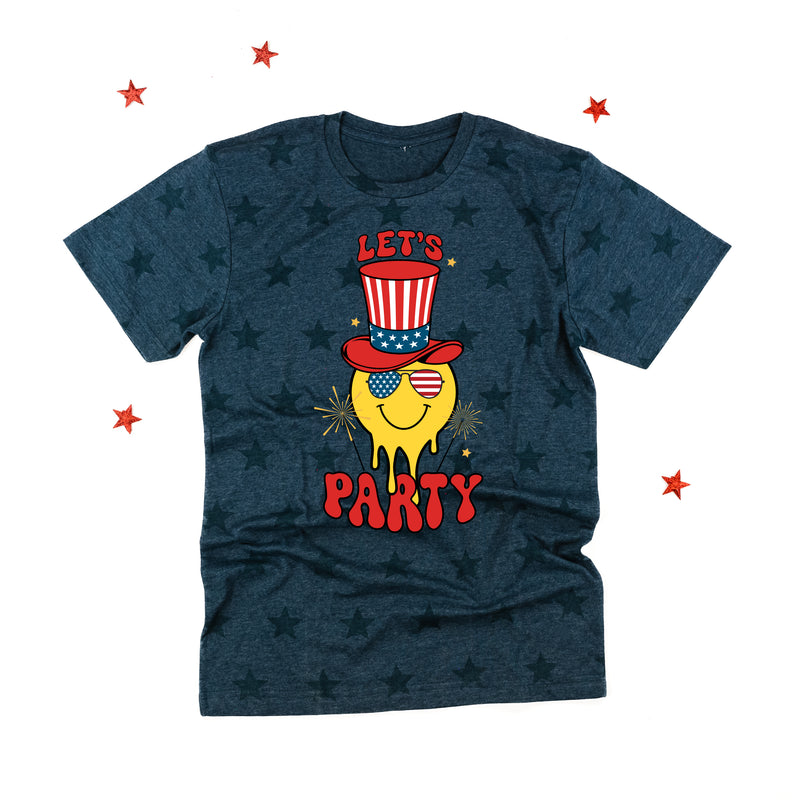 Let's Party - Smiley - Adult Unisex STAR Tee