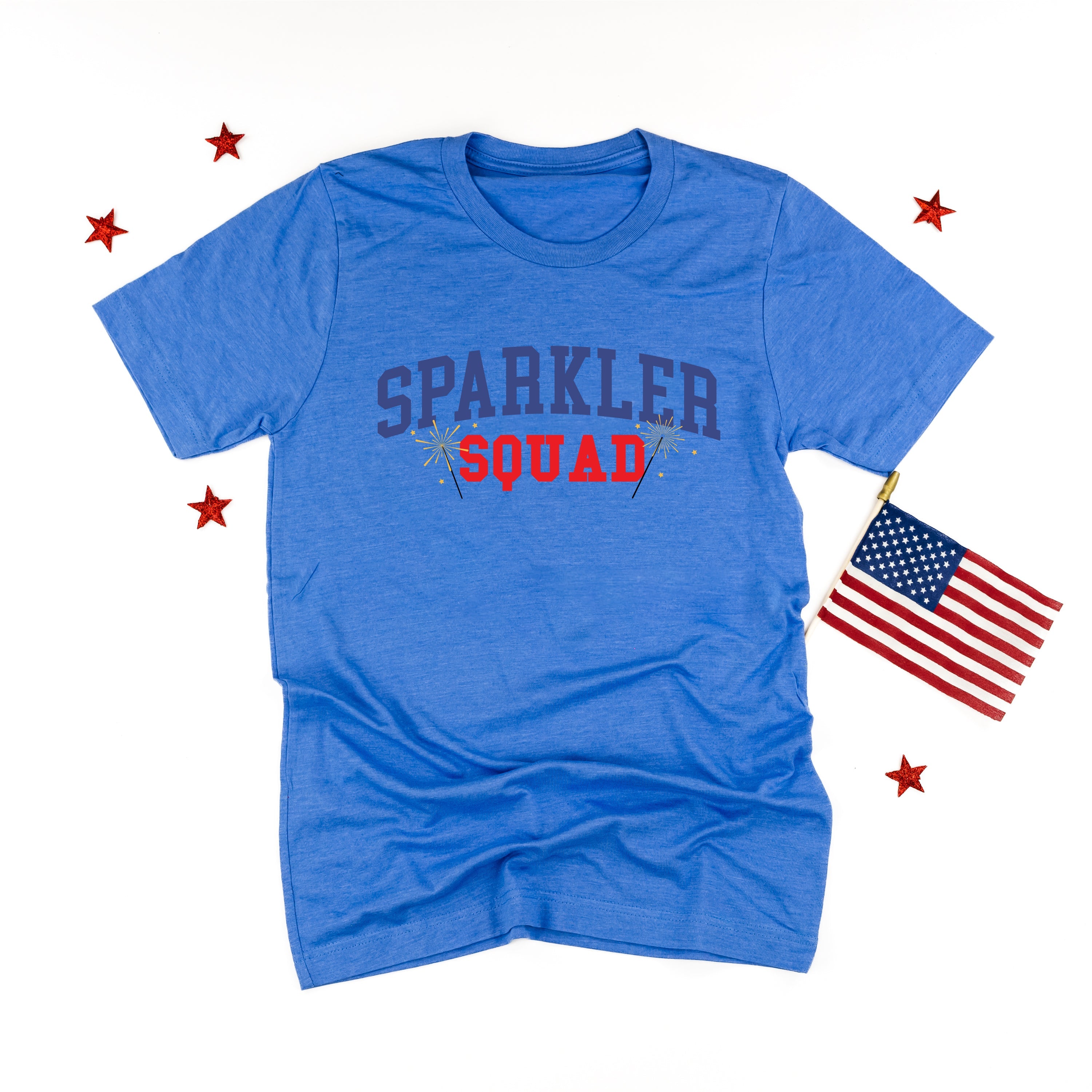 Sparkler Squad - Unisex Tee Little Mama Shirt Shop