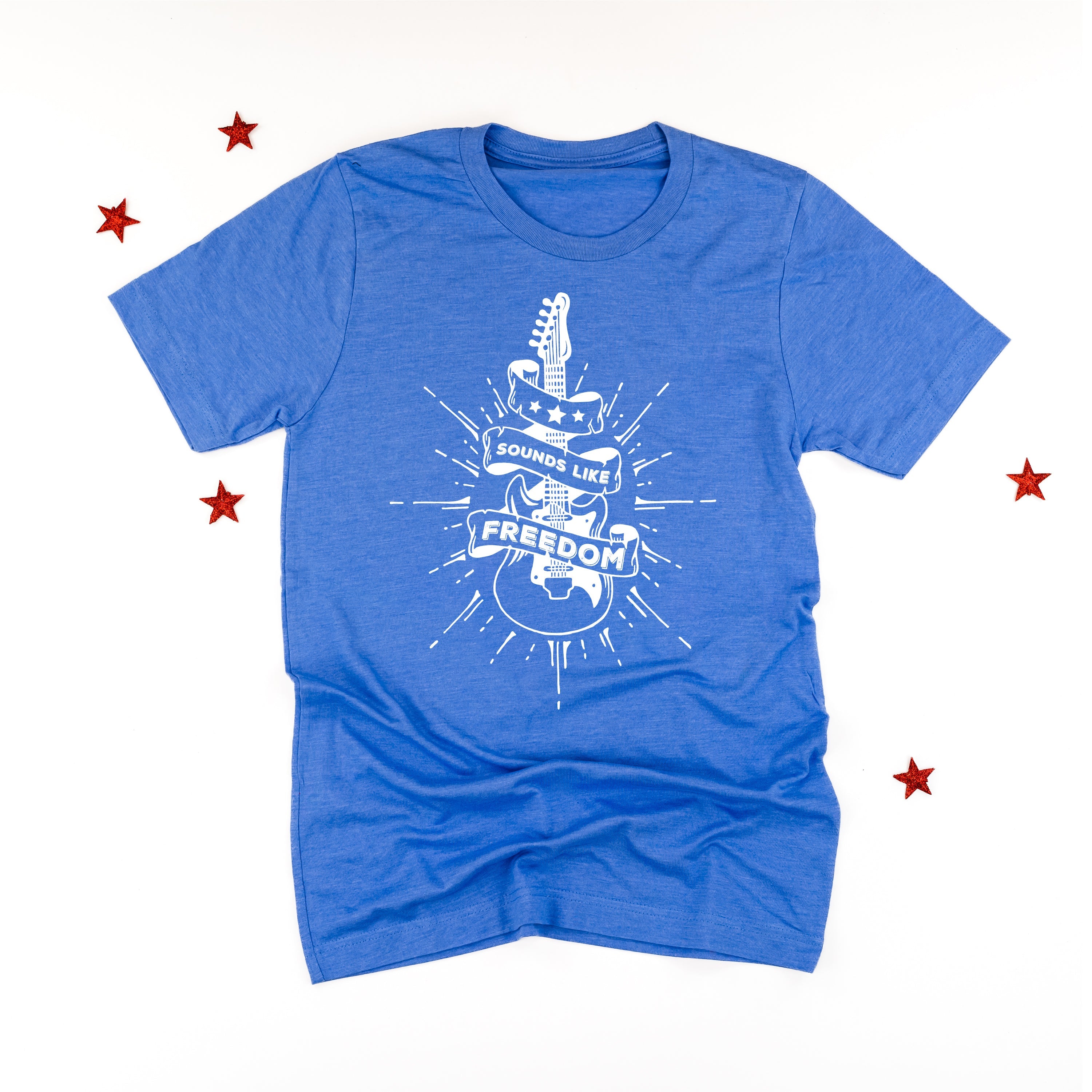 Sounds Like Freedom - Unisex Tee Little Mama Shirt Shop