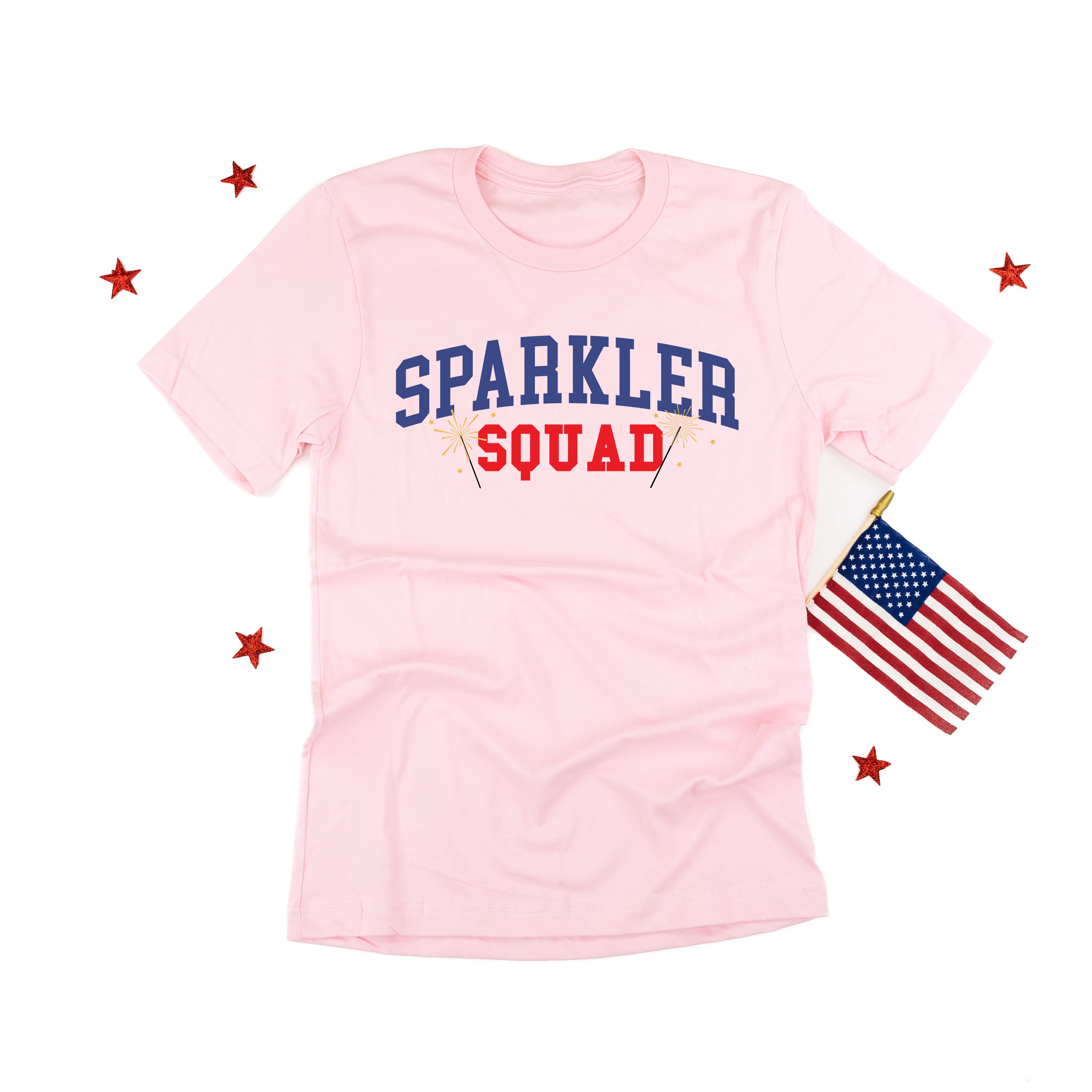 Sparkler Squad - Unisex Tee Little Mama Shirt Shop