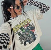 Monster Mash - Short Sleeve Comfort Colors Tee Little Mama Shirt Shop