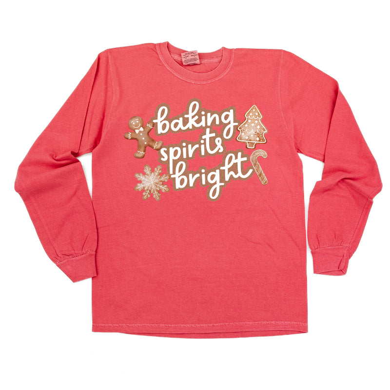 Baking Spirits Bright - LONG SLEEVE Comfort Colors Tee