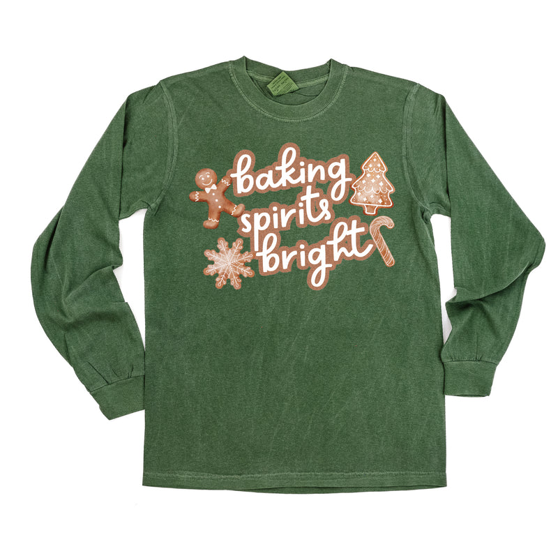 Baking Spirits Bright - LONG SLEEVE Comfort Colors Tee