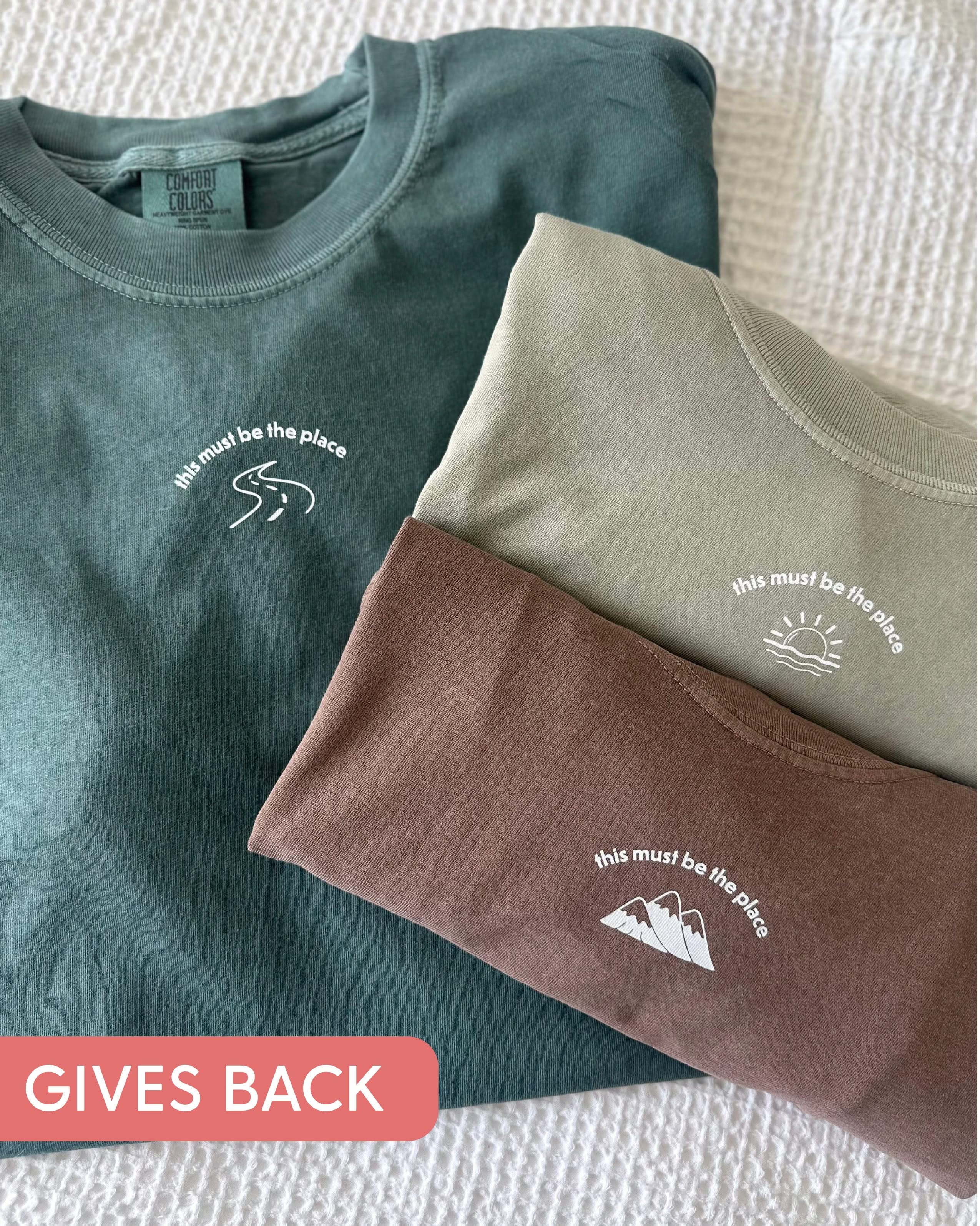 This Must Be The Place (Choose Your Symbol) - Comfort Colors Tee | Little Mama Shirt Shop Little Mama Shirt Shop LLC