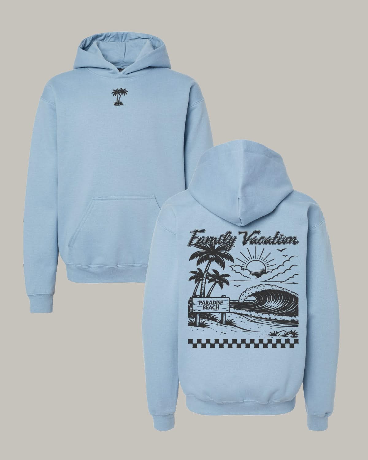 Family Vacation - Youth Hoodie Little Mama Shirt Shop LLC