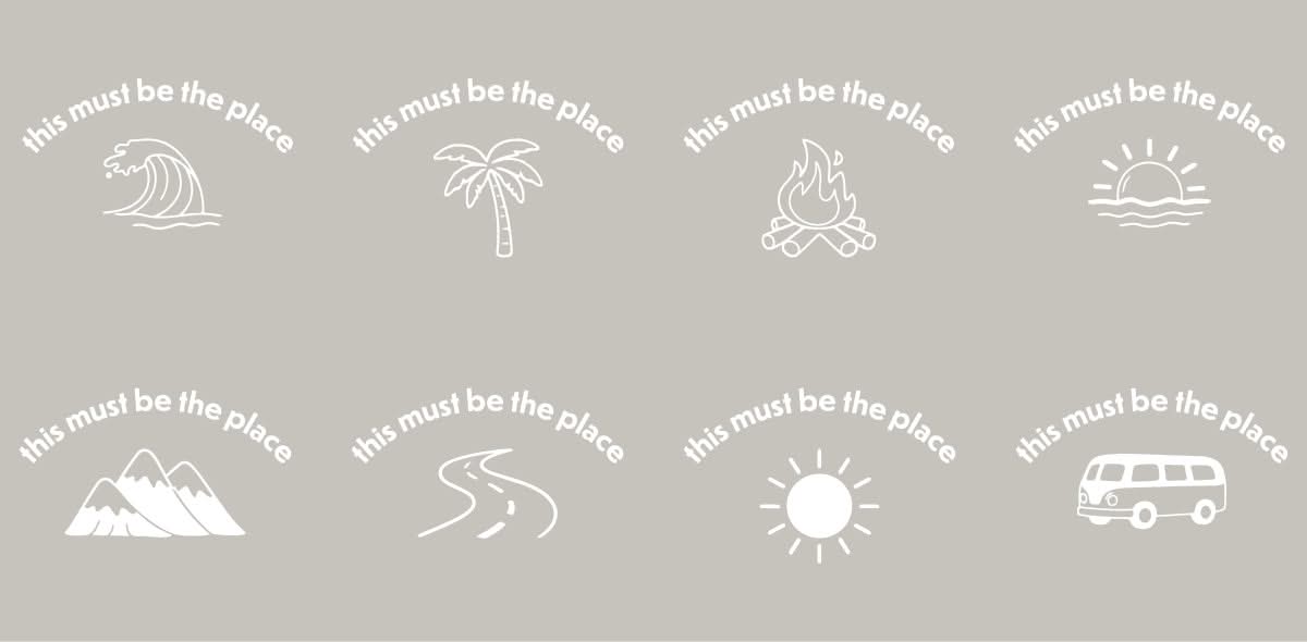 This Must Be The Place - Adult Tee Little Mama Shirt Shop LLC
