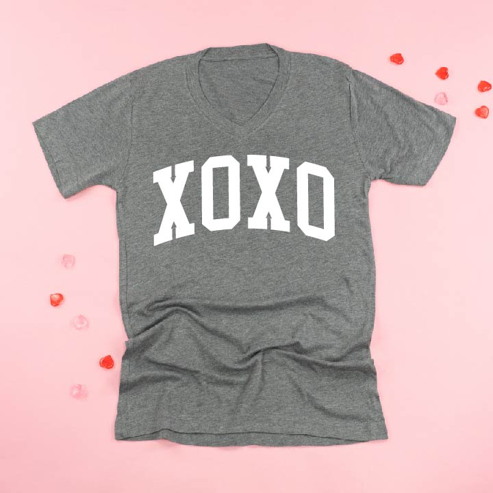 Arched XOXO - Varsity - Unisex Tee