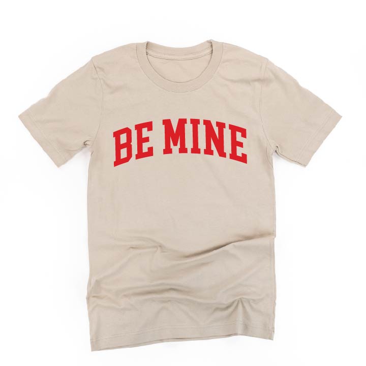 Arched Be Mine - Varsity - Unisex Tee Little Mama Shirt Shop