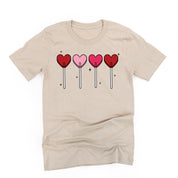 Classic Heart Lollipops - Unisex Tee Little Mama Shirt Shop