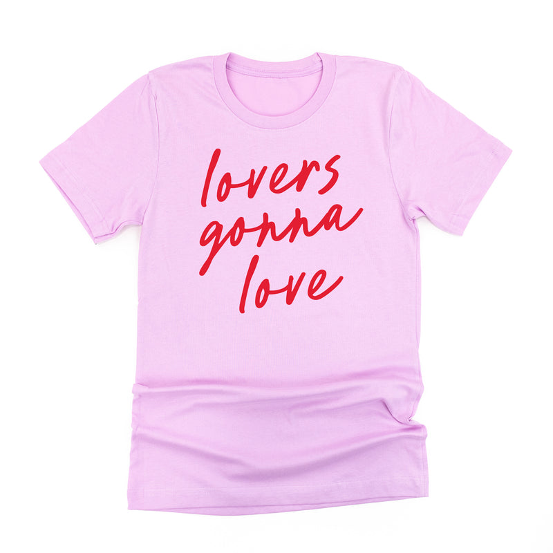 Lovers Gonna Love - Cursive - Unisex Tee