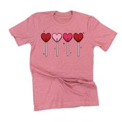 Classic Heart Lollipops - Unisex Tee Little Mama Shirt Shop