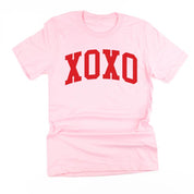Arched XOXO - Varsity - Unisex Tee Little Mama Shirt Shop