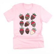 Chocolate Covered Strawberries - Unisex Tee Little Mama Shirt Shop