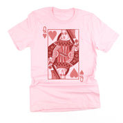 Queen Of Hearts - Unisex Tee Little Mama Shirt Shop